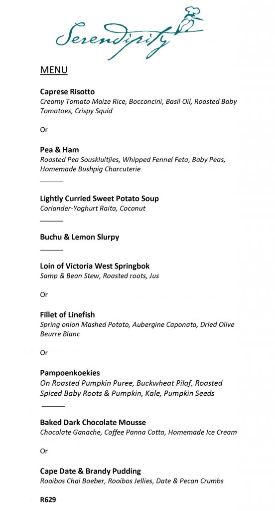 Serendipity Wilderness Restaurant | Luxury Guest House