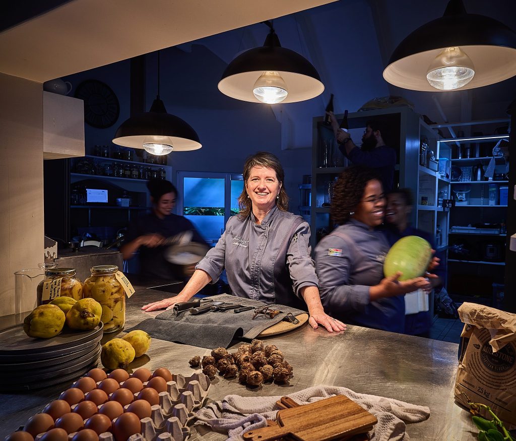 Lizelle, Executive Chef & her team