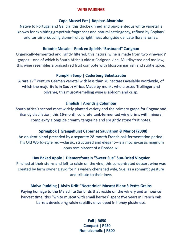Serendipity Wilderness Restaurant | Luxury Guest House